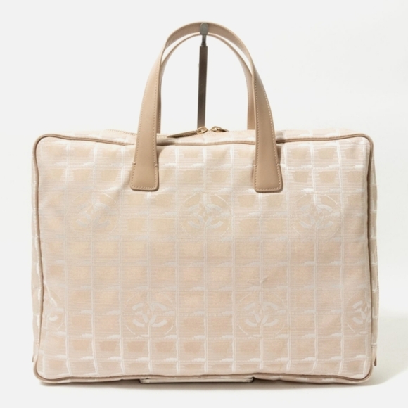 CHANEL New Travel Line Jacquard Travel Bag! - Picture 4 of 17